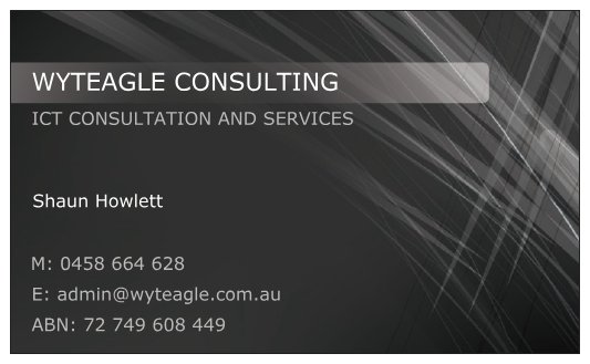Wyteagle Consulting | electronics store | 10 Brownleigh Vale Dr, Inverell NSW 2360, Australia | 0458664628 OR +61 458 664 628