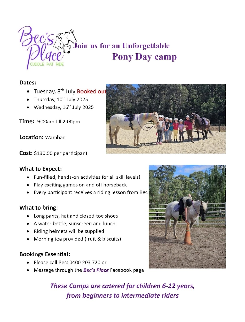 Becs Place | 302 Wamban Rd, Wamban NSW 2537, Australia | Phone: 0400 203 720