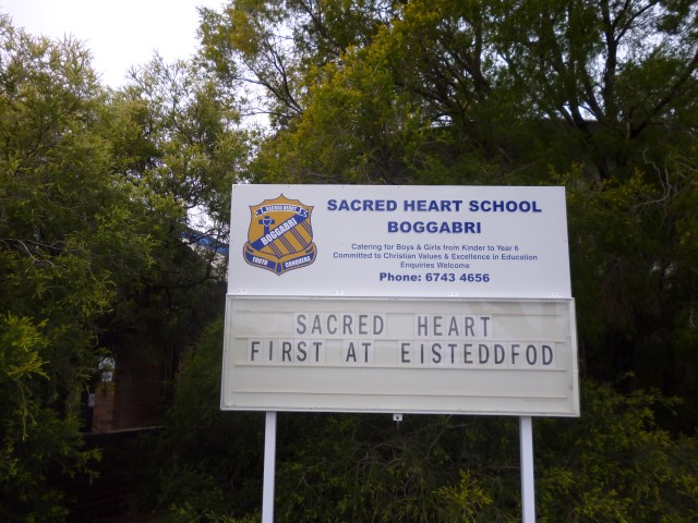 Sacred Heart School Boggabri | school | 57 Laidlaw St, Boggabri NSW 2382, Australia | 0267434656 OR +61 2 6743 4656