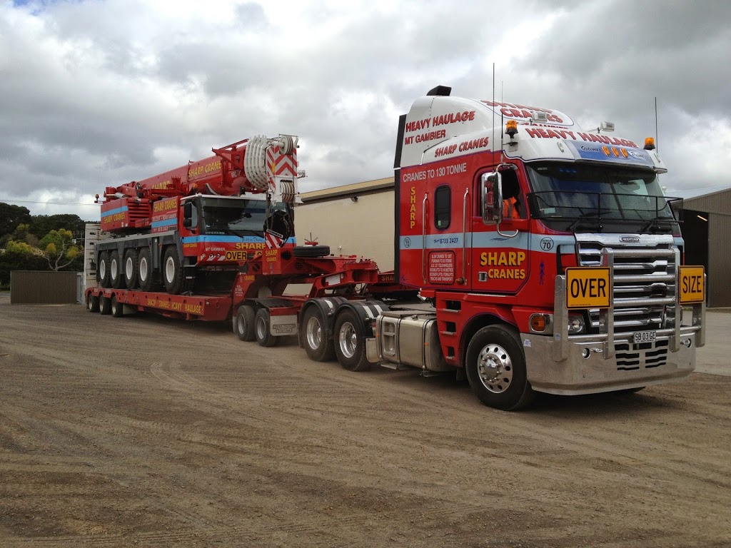 Sharp Cranes | 1 McDonnell Dr, Mount Gambier SA 5290, Australia | Phone: (08) 8733 2427