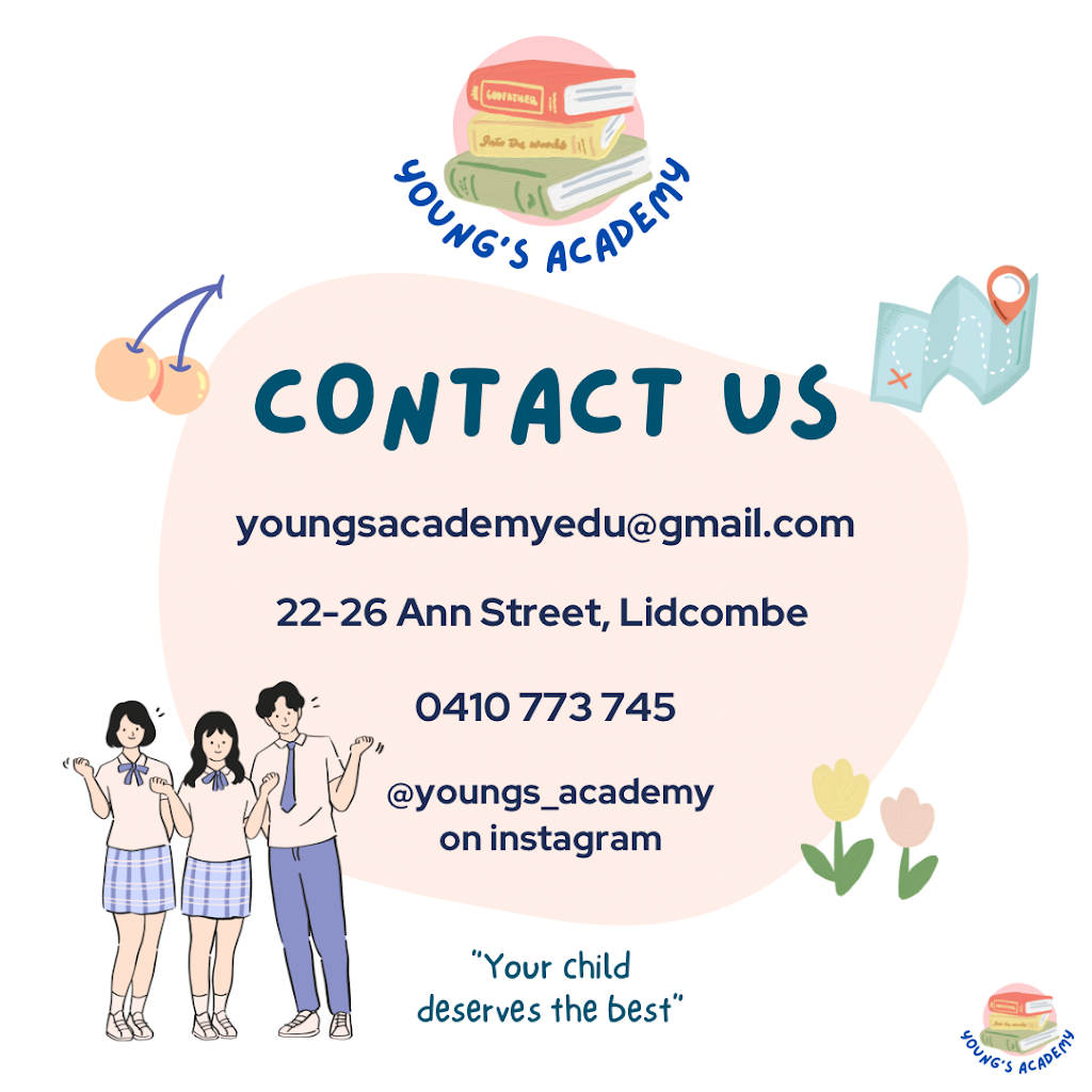 Young’s Academy Education Centre | 1 Bennelong Pkwy, Wentworth Point NSW 2127, Australia | Phone: 0410 773 745