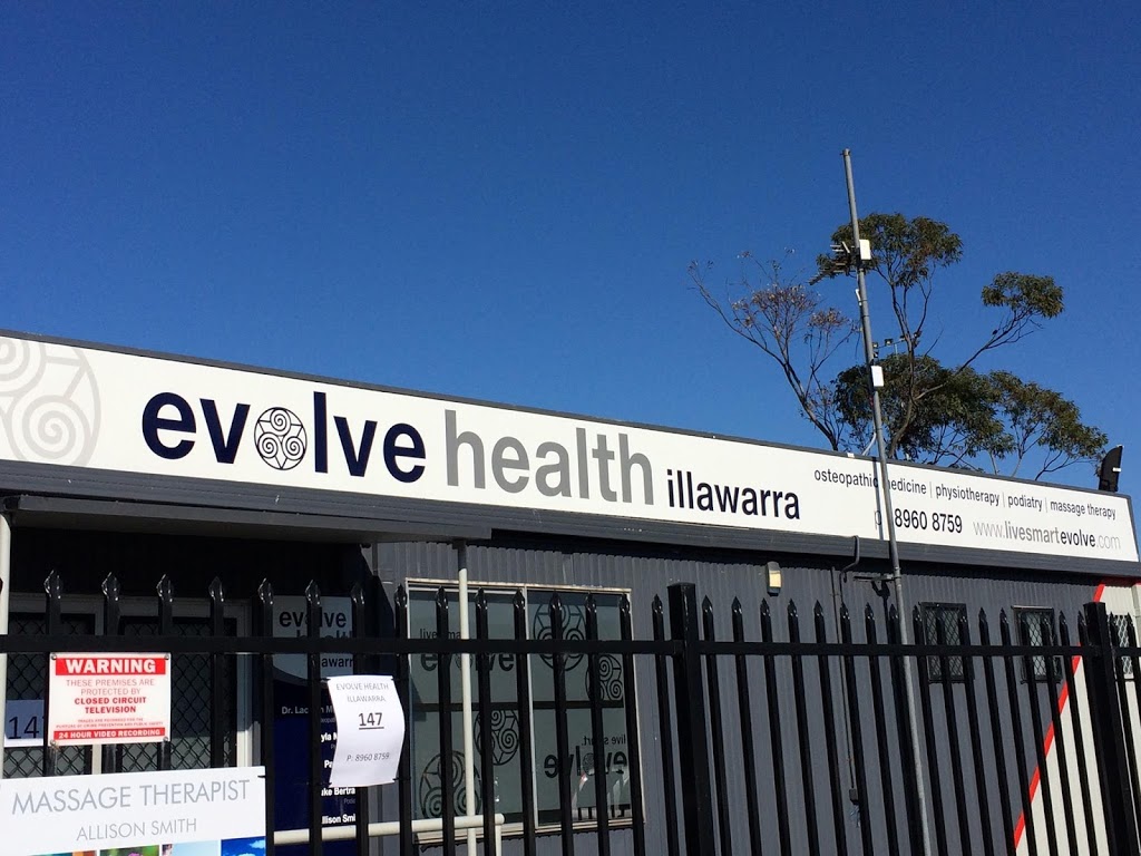 Evolve Health Illawarra | physiotherapist | 147 The Avenue, Figtree NSW 2500, Australia | 0289608759 OR +61 2 8960 8759