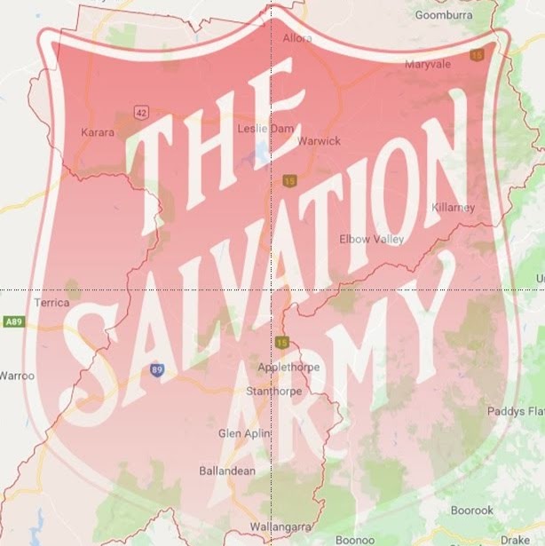 The Salvation Army Warwick and Southern Downs Region | church | 25 Guy St, Warwick QLD 4370, Australia | 0746613617 OR +61 7 4661 3617
