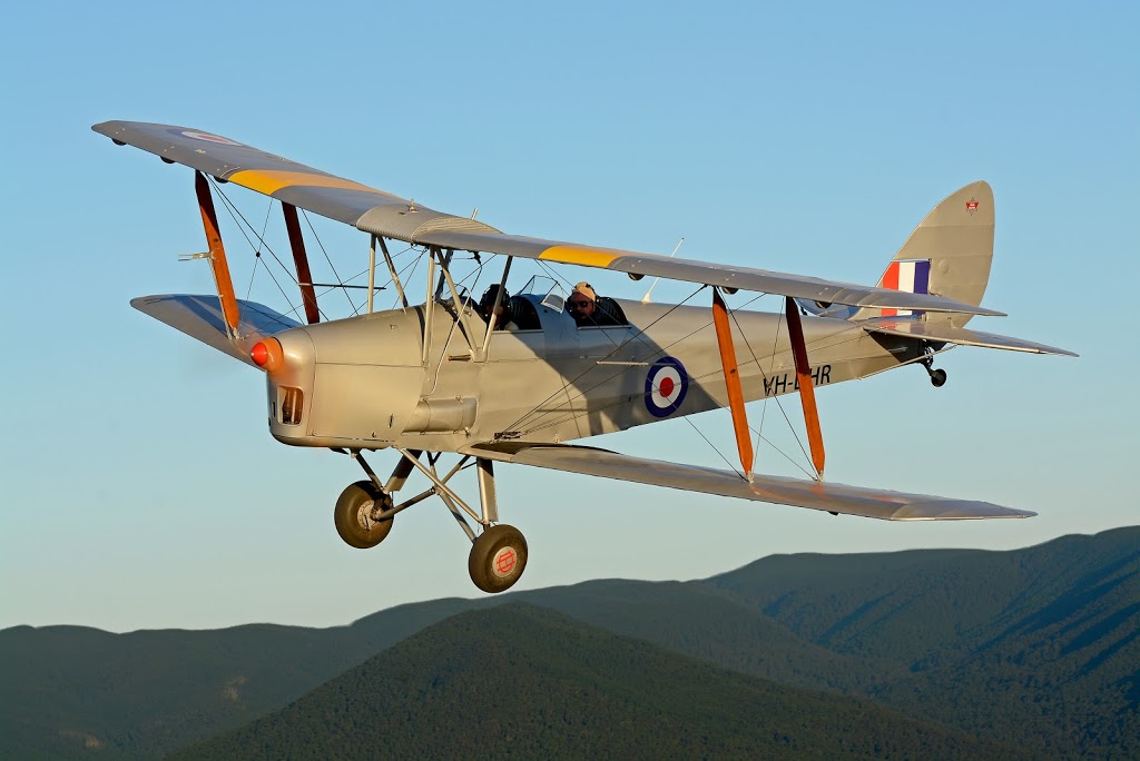 Tiger Moth Joy Flights Yarra Valley | Hanger 6, Lilydale Airport, 13 MacIntyre Ln, Yering VIC 3770, Australia | Phone: 0425 768 999