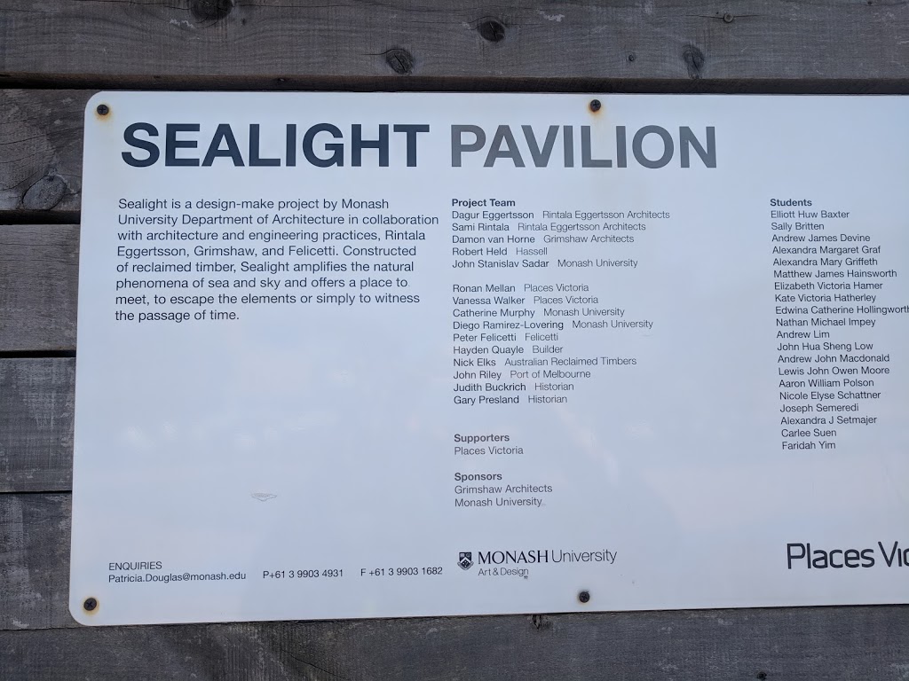 Sealight Pavilion | Docklands VIC 3008, Australia