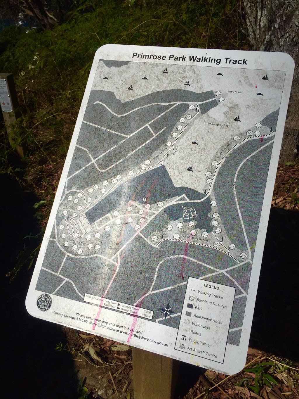 Primrose Park Walking Track | park | Cammeray NSW 2062, Australia