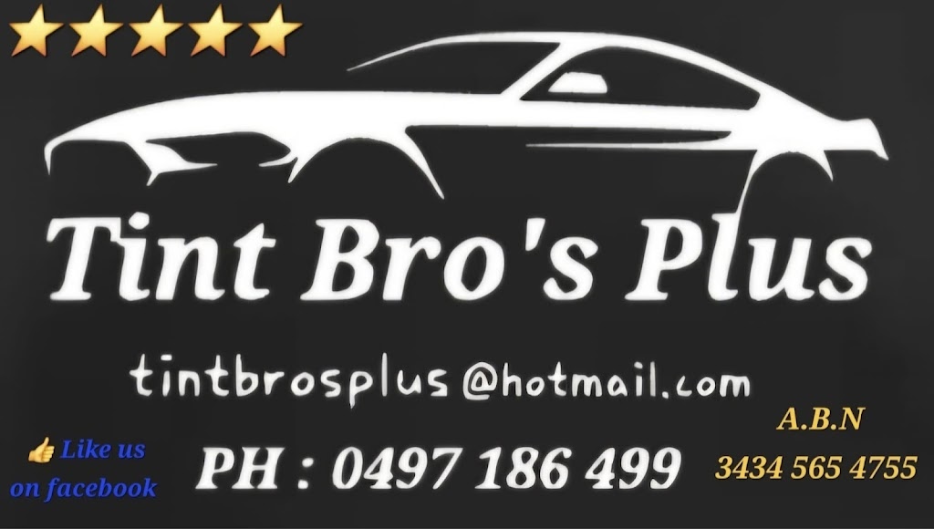 Tint Bros Plus | Factory 1/7 Tullaroop Rd, Maryborough VIC 3465, Australia | Phone: 0497 186 499
