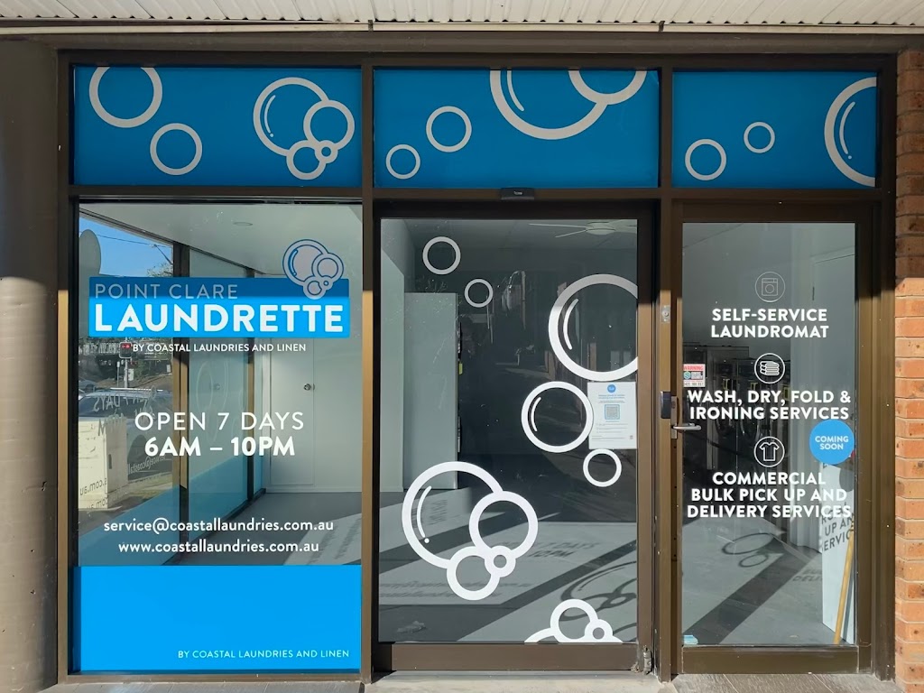 Point Clare Laundrette | laundry | 51 Brisbane Water Dr, Point Clare NSW 2250, Australia | 0272291895 OR +61 2 7229 1895