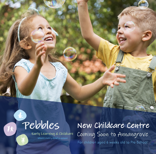 Pebbles Early Learning & Childcare | 116A Annangrove Rd, Annangrove NSW 2156, Australia | Phone: (02) 8856 5953