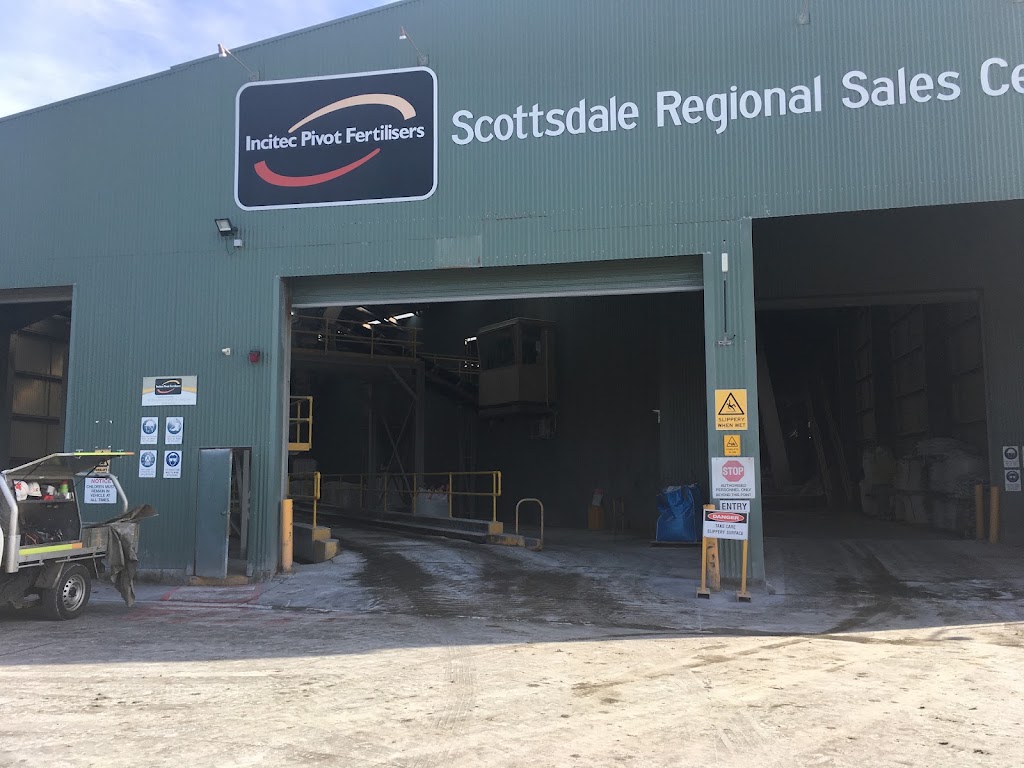 Incitec Pivot Fertilisers Scottsdale Regional Supply Centre | 38a Ellenor St, Scottsdale TAS 7260, Australia | Phone: 63522600