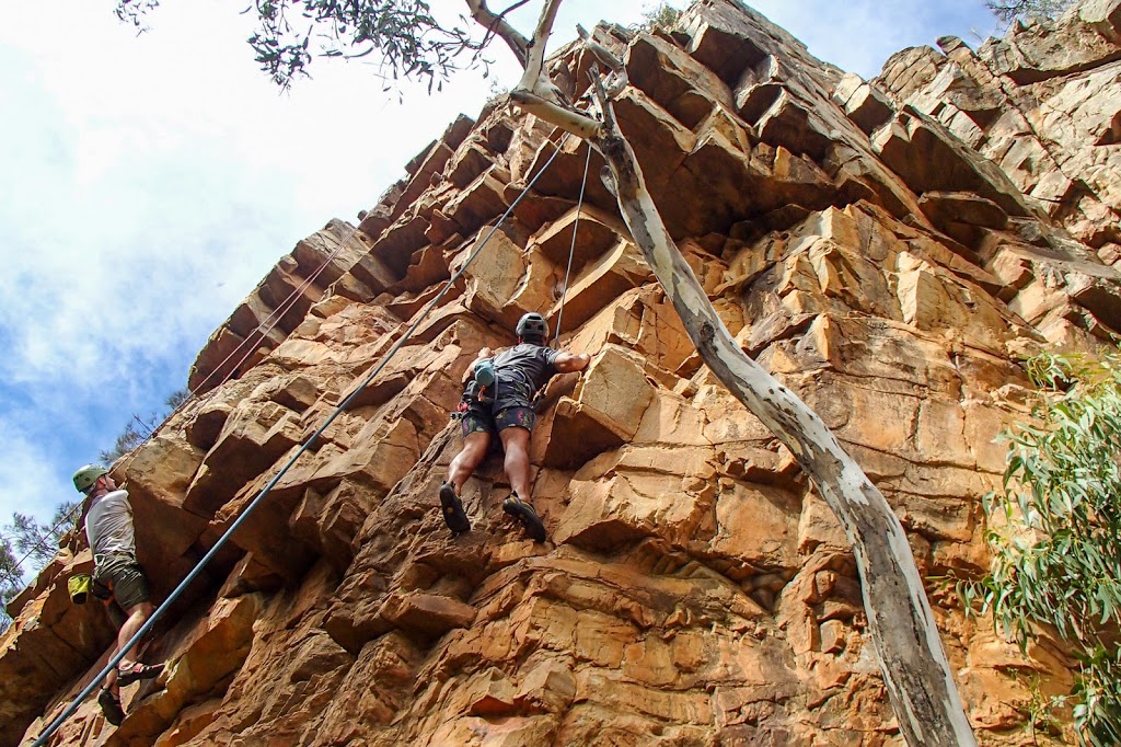 Earth Adventures Morialta Rock Climb and Abseil Tour | travel agency | Climbers Track, Woodforde SA 5072, Australia | 0881652024 OR +61 8 8165 2024