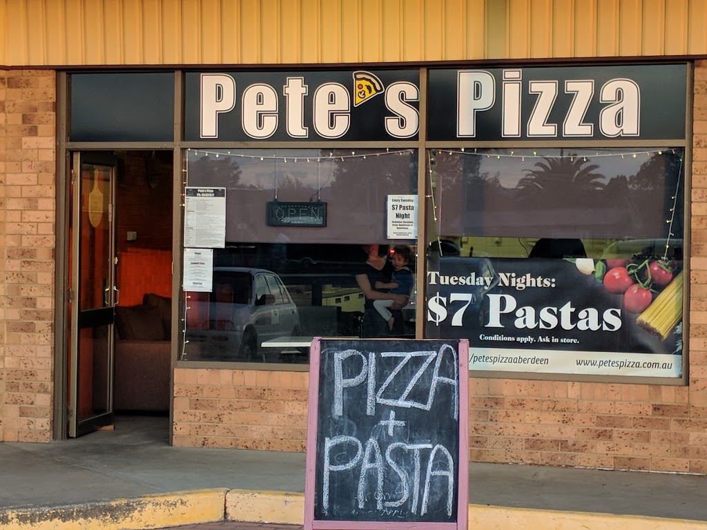 Petes Pizza | meal takeaway | 2/172 - 182 New England Hwy, Aberdeen NSW 2336, Australia | 65437817 OR +61 65437817