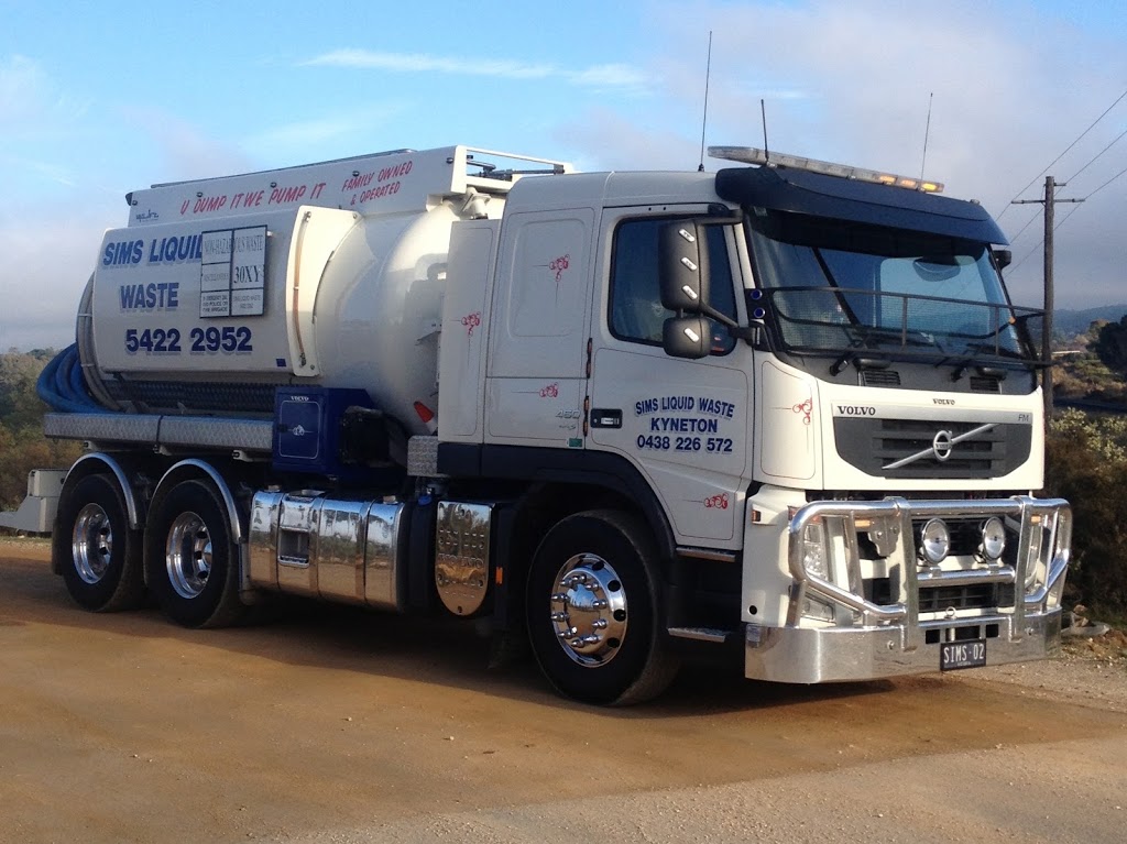 Sims Liquid Waste | 685 Lauriston Rd, Kyneton VIC 3444, Australia | Phone: 0438 226 572