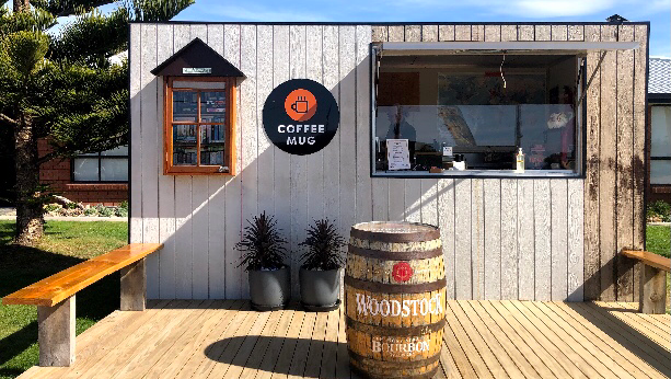 Coffee Mug Scamander, East Coast Tas | 2 Scamander Ave, Scamander TAS 7215, Australia | Phone: 0407 059 040