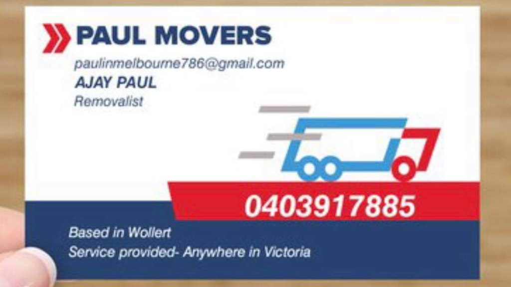 Paul movers | Epping Rd, Wollert VIC 3750, Australia | Phone: 0403 917 885