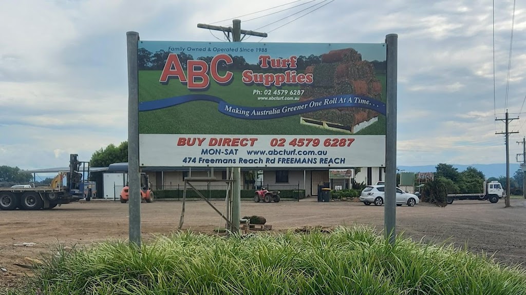 ABC Turf Supplies | 475 Freemans Reach Rd, Freemans Reach NSW 2756, Australia | Phone: 1300 222 887