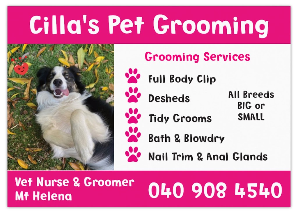 Cillas Pet Grooming |  | Alice Rd, Mount Helena WA 6082, Australia | 0409084540 OR +61 409 084 540