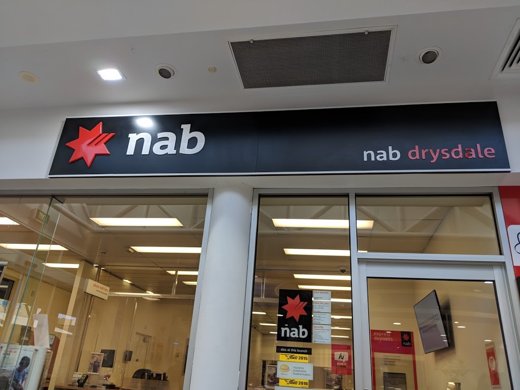 NAB branch | bank | 16 Wyndham St, Drysdale VIC 3222, Australia | 132265 OR +61 132265