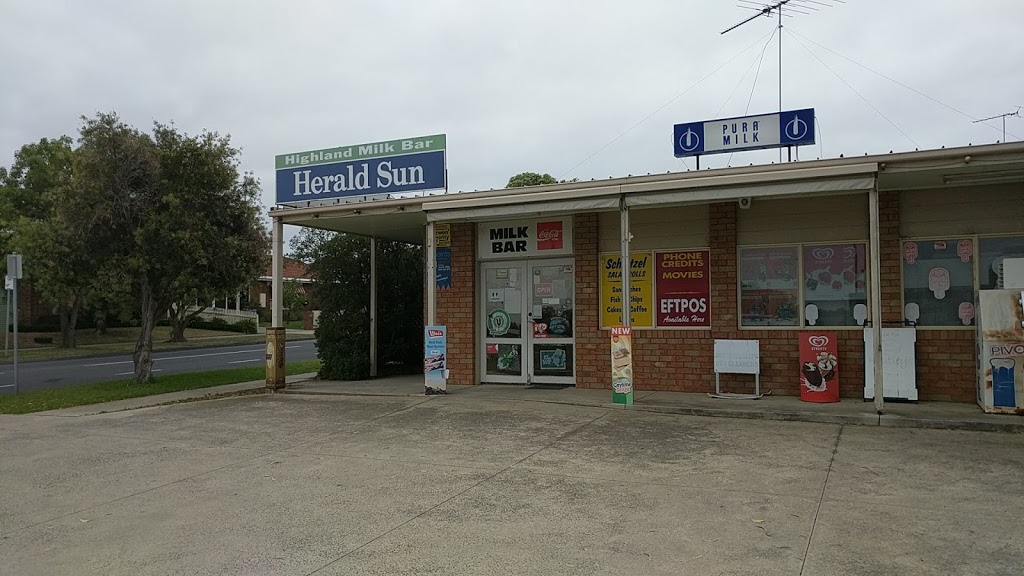 Highland Milk Bar | convenience store | 132 Kensington Rd, Leopold VIC 3224, Australia | 0352503806 OR +61 3 5250 3806