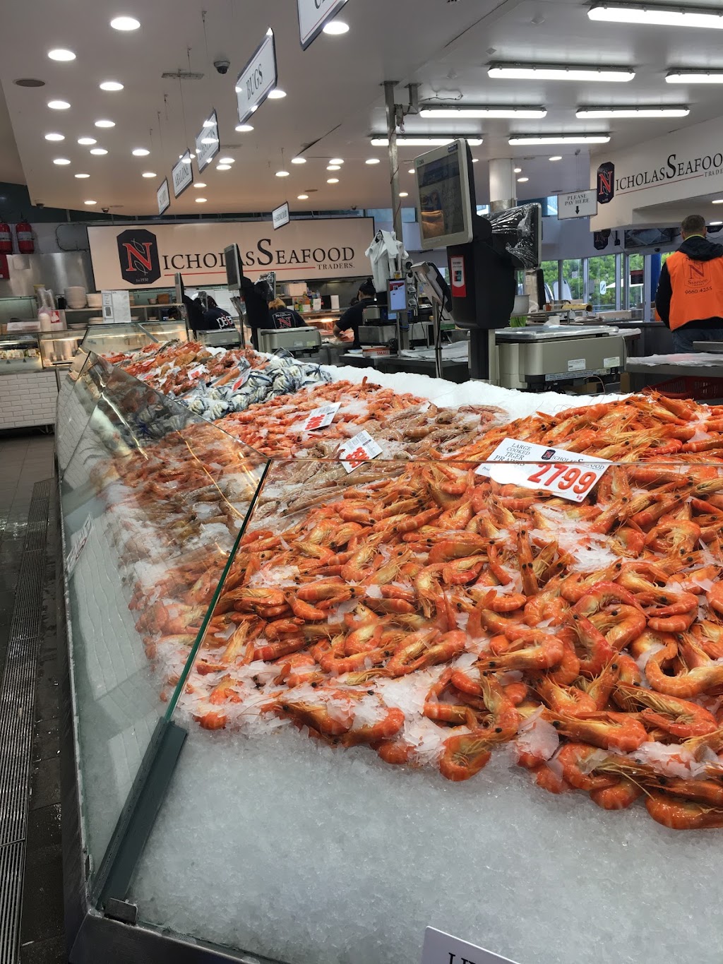 Nicholas Seafood Traders | Shop 6, Waterfront Arcade Sydney Fish Market, Pyrmont NSW 2009, Australia | Phone: (02) 9660 4255