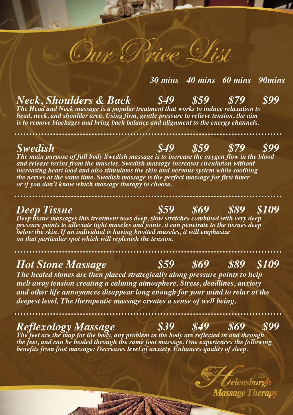 Helensburgh massage therapy | 9c Walker St, Helensburgh NSW 2508, Australia | Phone: (02) 4294 2922