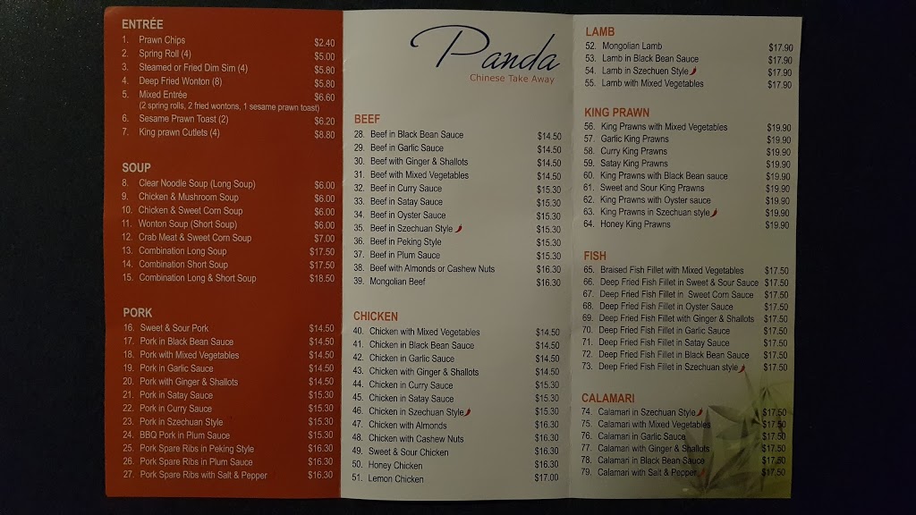 Panda Chinese Takeaway | meal takeaway | Cnr Wynnum &, Randall Rd, Wynnum West QLD 4178, Australia | 0738932977 OR +61 7 3893 2977