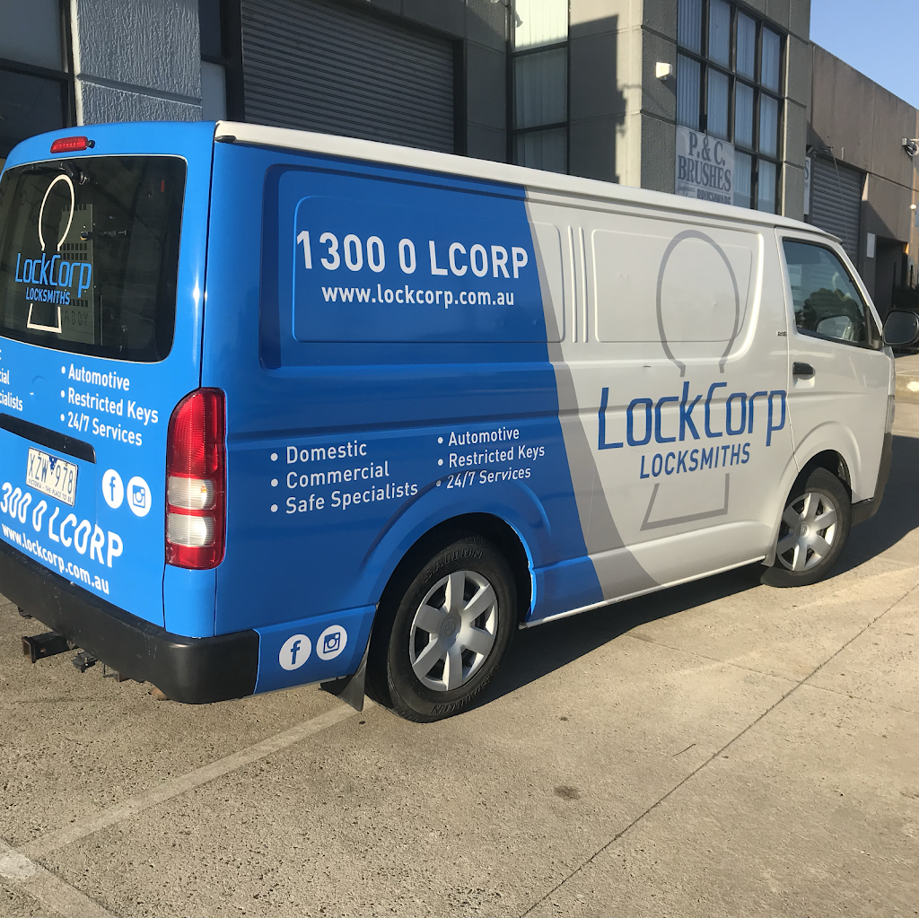 Lockcorp Locksmiths | 5/8-10 Tullamarine park, drive, Tullamarine VIC 3043, Australia | Phone: 1300 052 677