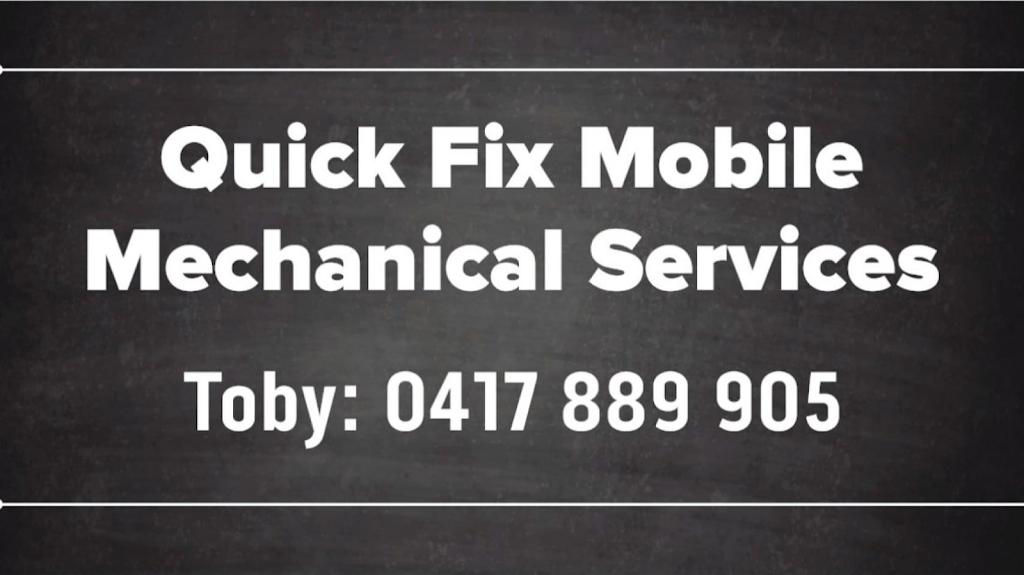 Quick Fix Mobile Mechanical Services | car repair | 47 Thompson Ave, George Town TAS 7253, Australia | 0417889905 OR +61 417 889 905
