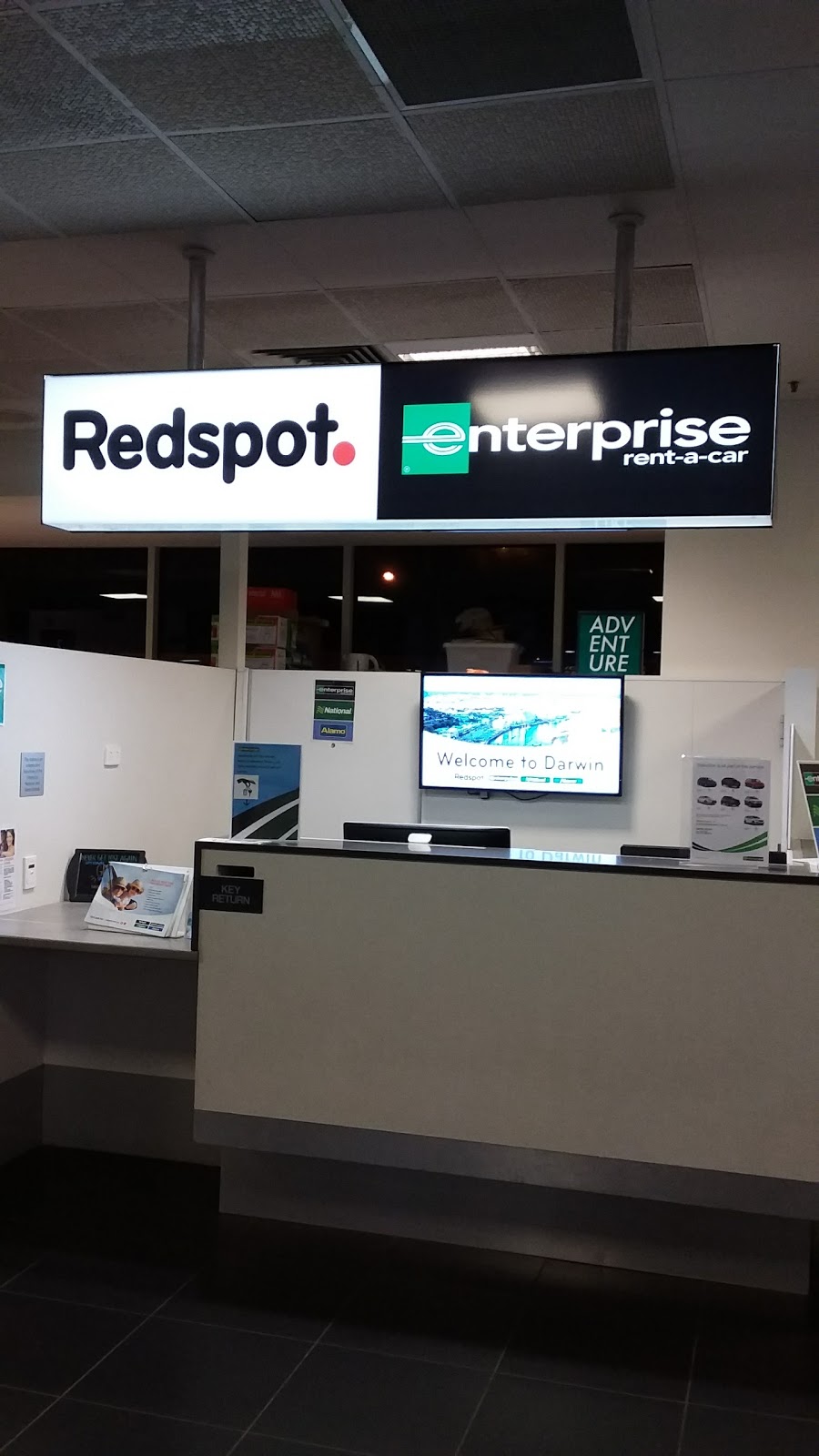 Redspot Car Rentals | car rental | Terminal Building Henry Wrigley Drive, Serviced by Enterprise, Darwin City NT 0820, Australia | 0889453909 OR +61 8 8945 3909