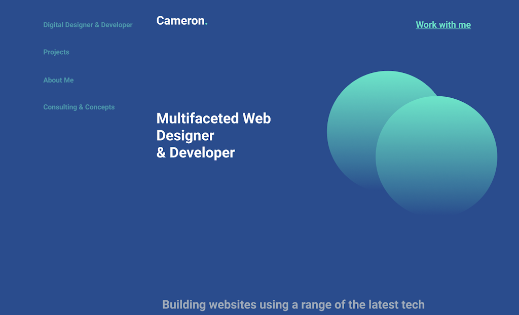 Cameron Treloar - Web Design | 2 Pioneer Cres, Sheffield TAS 7306, Australia | Phone: 0448 411 092