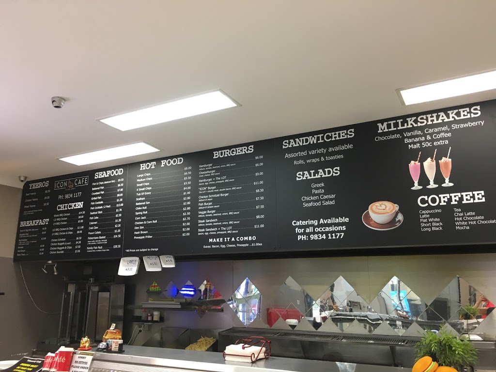 ICON Takeaway Cafe | meal takeaway | Corner Swallow &, Peppertree Dr, Erskine Park NSW 2759, Australia | 0298341177 OR +61 2 9834 1177