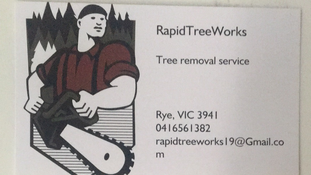 RapidTreeWorks | 18 Nalong St, Rye VIC 3941, Australia | Phone: 0416 561 382