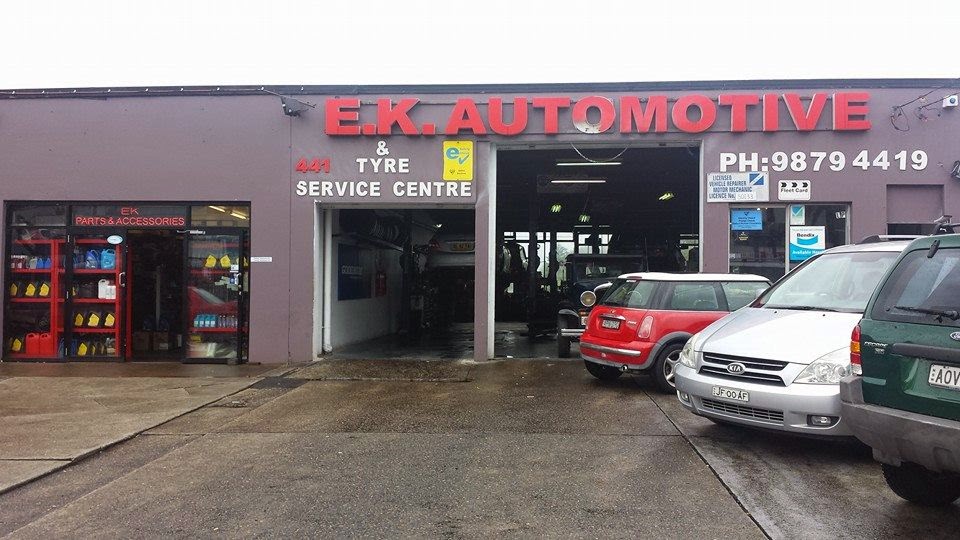 E K Automotive | 25 Higginbotham Rd, Gladesville NSW 2111, Australia | Phone: (02) 9809 3013