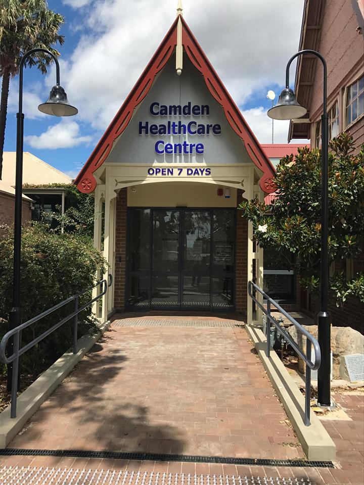 Camden Healthcare Centre | hospital | 37 John St, Camden NSW 2570, Australia | 0246555777 OR +61 2 4655 5777