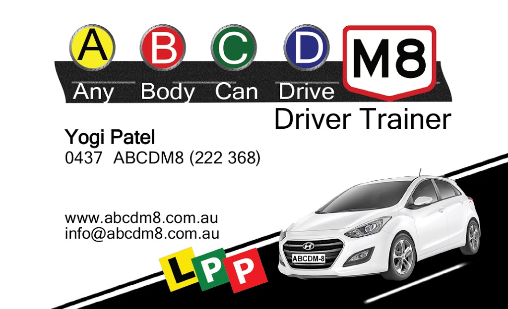 ABCDM8 Driver Trainer | 13 Altitude Dr, Doreen VIC 3754, Australia | Phone: 0437 222 368