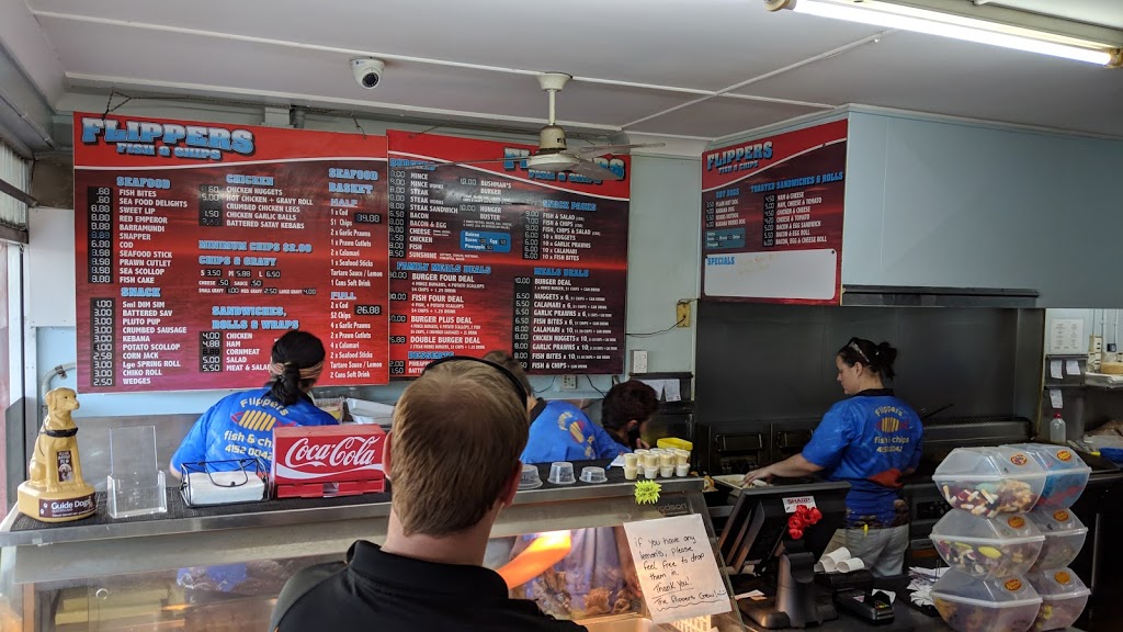 FLIPPERS FISH & CHIPS | 18 Sims Rd, Walkervale QLD 4670, Australia | Phone: (07) 4152 0042