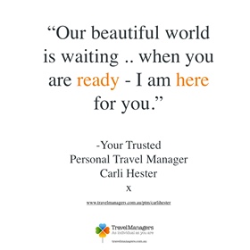 Carli Hester TravelManagers | travel agency | 50 Armstrong Blvd, Mount Duneed VIC 3217, Australia | 0419576872 OR +61 419 576 872