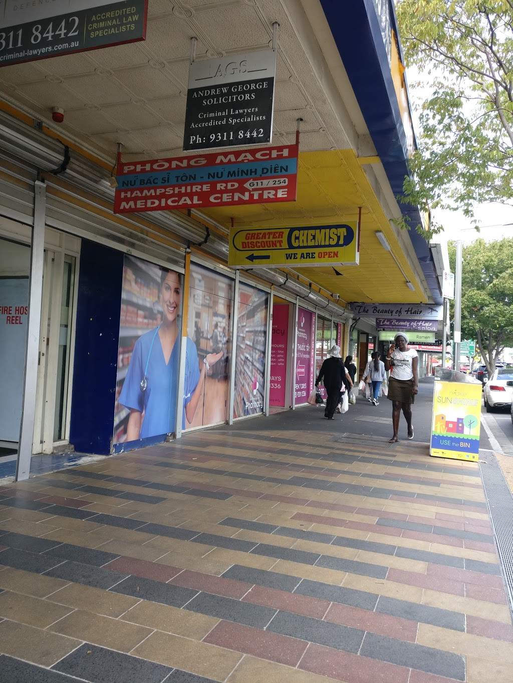 The Greater Discount Chemist | pharmacy | 254 Hampshire Rd, Sunshine VIC 3020, Australia | 0393111336 OR +61 3 9311 1336