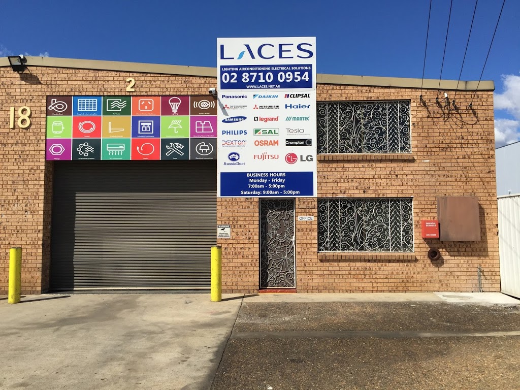 LACES PTY LTD | Unit 2/18 Tangerine St, Villawood NSW 2163, Australia | Phone: (02) 8710 0954