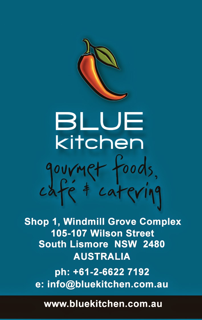 Blue Kitchen Gourmet Foods Cafe and Catering | cafe | Windmill Grove Complex, 1/105-107 Wilson StSouth Lismore, South Lismore NSW 2480, Australia | 0266227192 OR +61 2 6622 7192