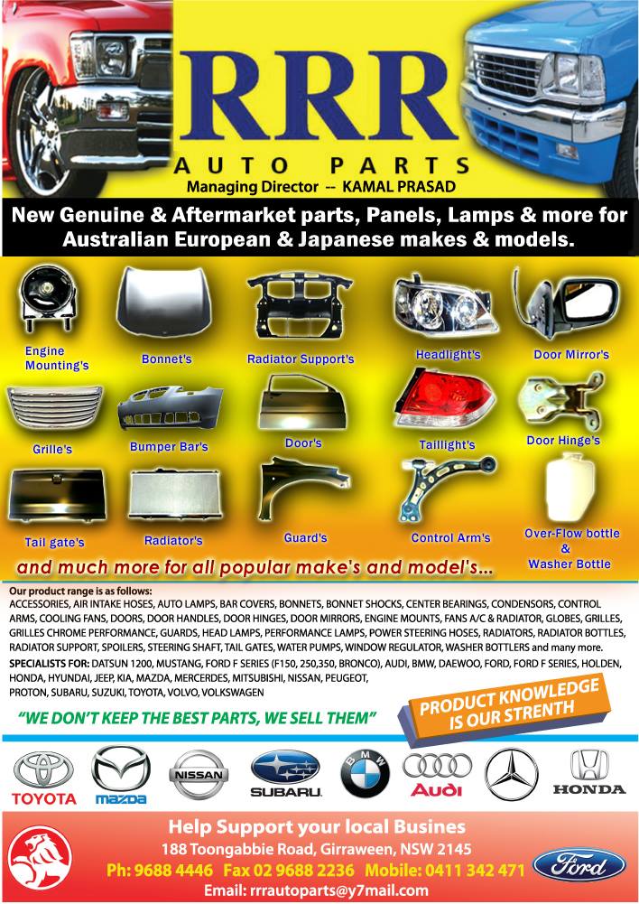 RRR Auto Parts | car repair | 188 Toongabbie Rd, Girraween NSW 2145, Australia | 0296884446 OR +61 2 9688 4446