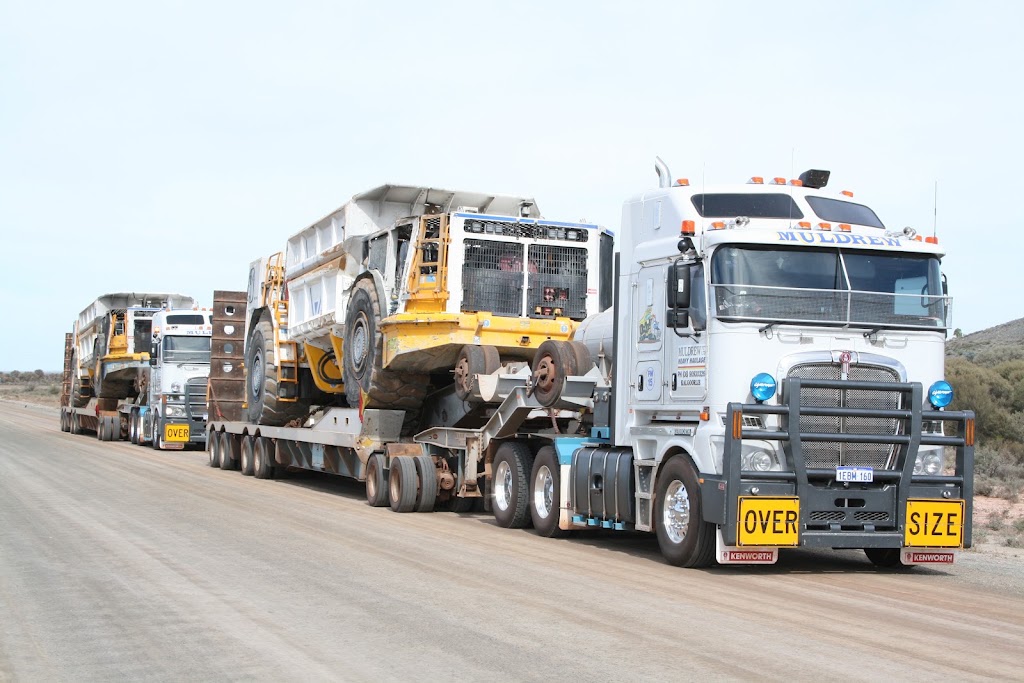 Muldrew Heavy Haulage Pty Ltd | 33 Oroya St, Boulder WA 6432, Australia | Phone: (08) 6288 0608