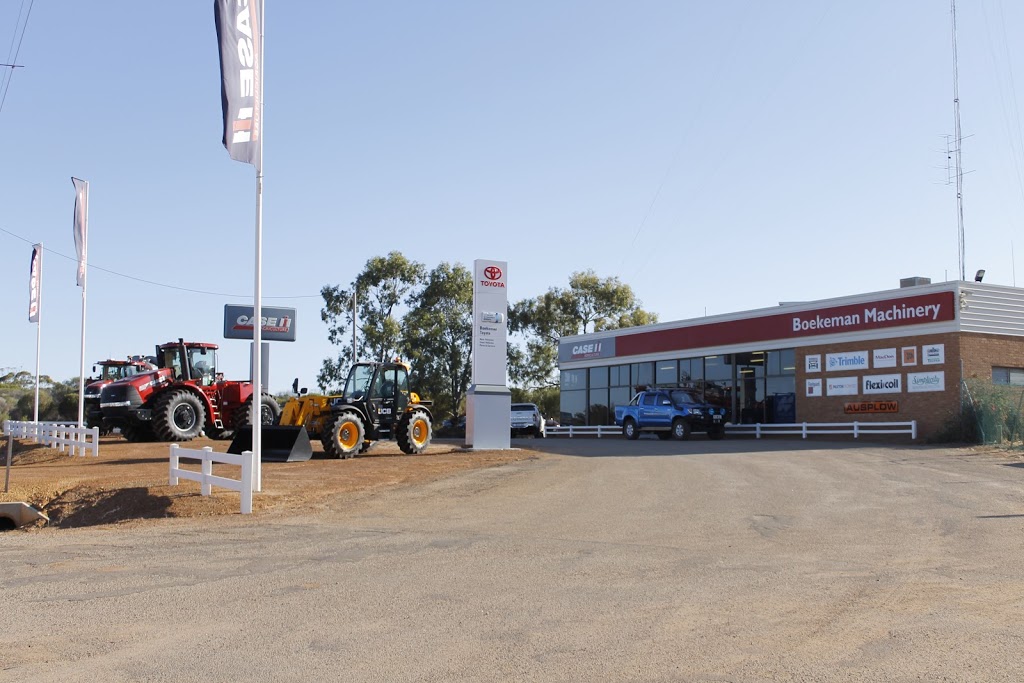 Boekeman Machinery | car dealer | 1 Moore St, Dalwallinu WA 6609, Australia | 0896611002 OR +61 8 9661 1002