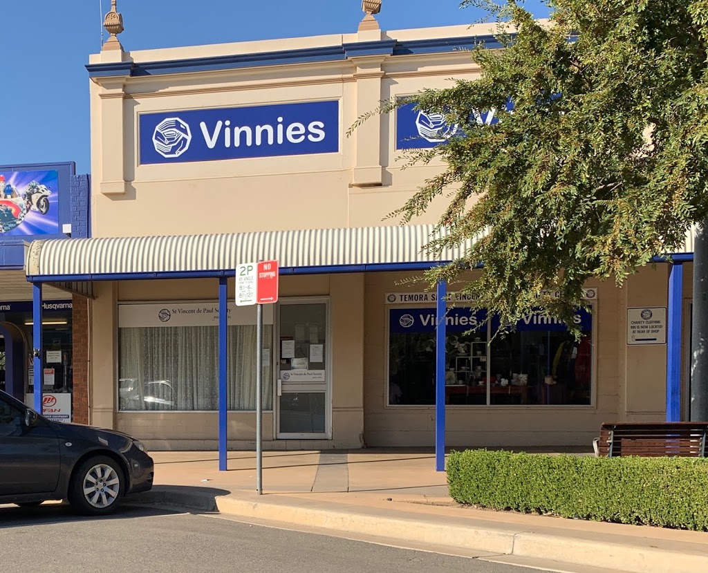 Vinnies Temora | store | 143 Hoskins St, Temora NSW 2666, Australia | 0269802000 OR +61 2 6980 2000