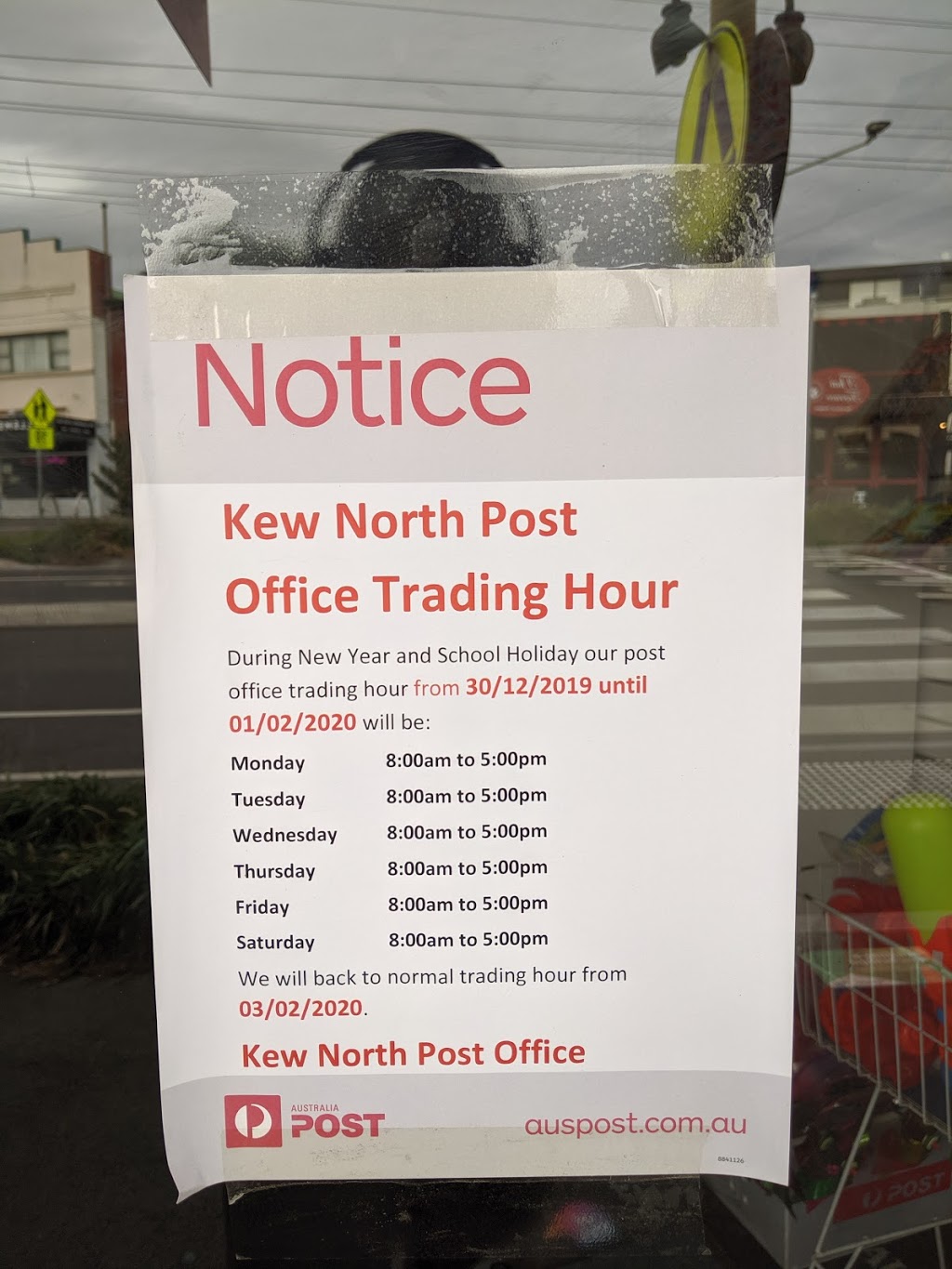 Australia Post - Kew North LPO | post office | 93 Willsmere Rd, Kew VIC 3101, Australia | 0398539383 OR +61 3 9853 9383