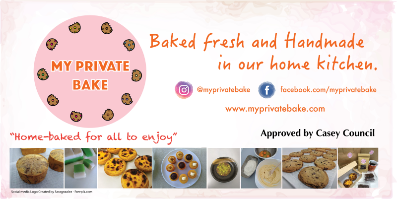 My Private Bake | bakery | 230 Power Rd, Endeavour Hills VIC 3802, Australia | 0452202213 OR +61 452 202 213