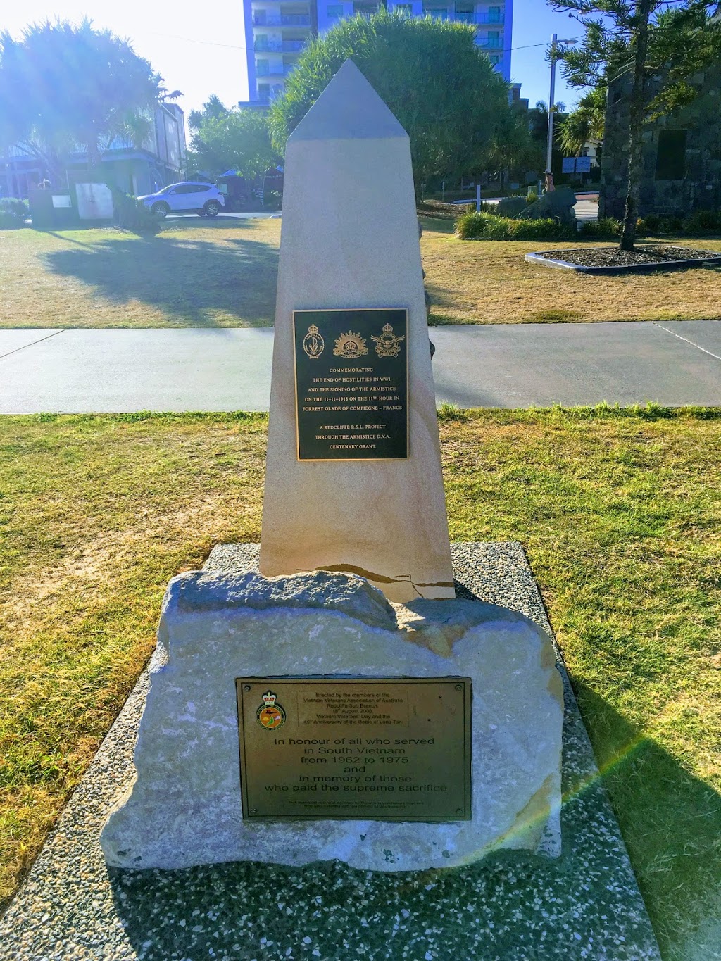 Redcliffe War Memorial park | museum | 186 Redcliffe Parade, Redcliffe QLD 4020, Australia | 0732050555 OR +61 7 3205 0555