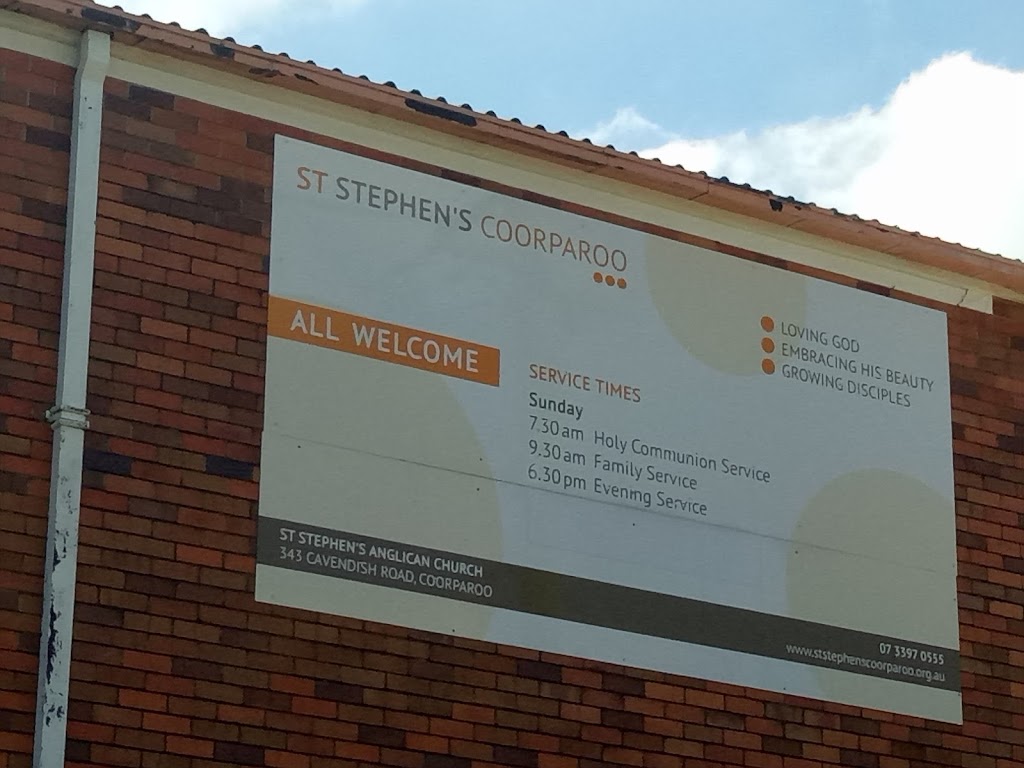 St Stephens Anglican Church of Australia Coorparoo | 343 Cavendish Rd, Coorparoo QLD 4151, Australia | Phone: (07) 3397 0555