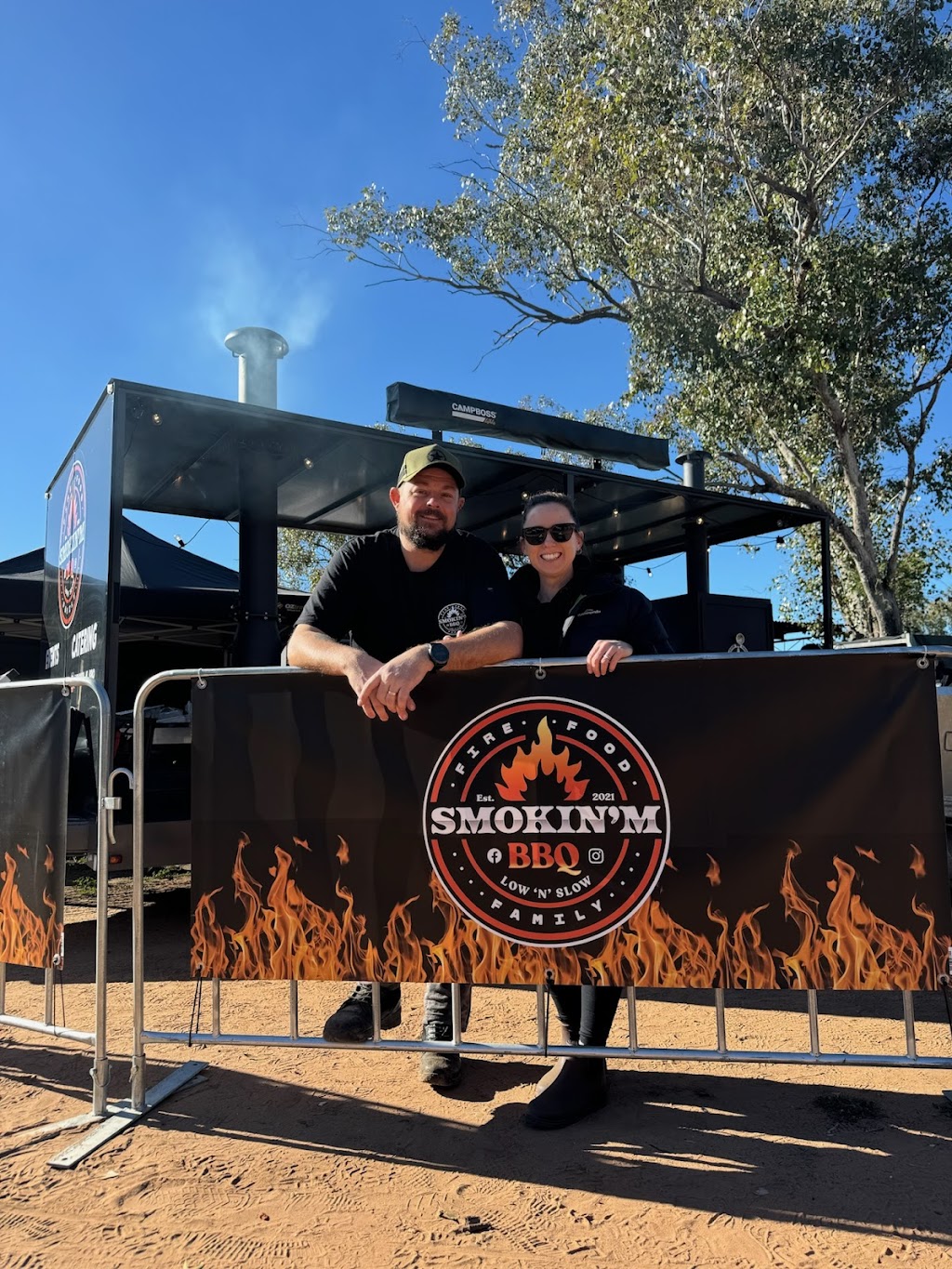 Smokin M Bbq | Morilla st, Opal St, Lightning Ridge NSW 2834, Australia | Phone: 0407 030 810