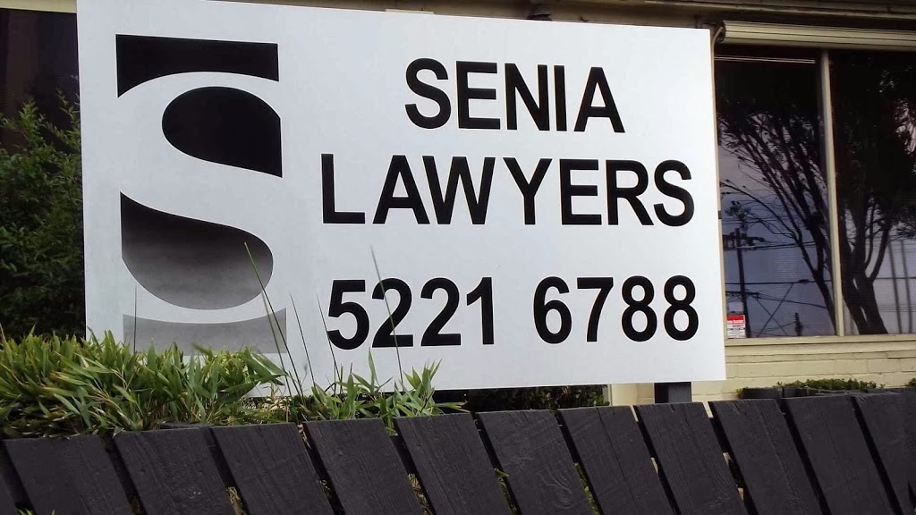 Senia Lawyers | 2/110 Brougham St, Geelong VIC 3220, Australia | Phone: (03) 5221 6788